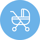 ベビーカー入店可